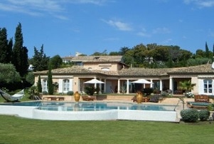 Villa to rent Saint Tropez and Sainte Maxime